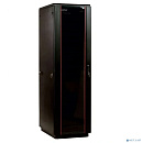 ЦМО Шкаф телекоммуникационный напольный 48U (600 x 800) дверь стекло, чёрный, ШТК-М-48.6.8-1ААА-9005