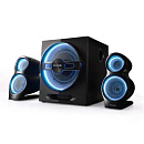 MICROLAB T10 черный {56 Вт, Распределение мощности: 16 Вт x 2 + 24 Вт (THD10?), Гармонические искажения: < 1 % (12 Вт при 1 кГц), Частотная характерис