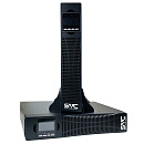 SVC, TRX11-1KL-LCD/AS09C13 ИБП, Онлайн, 1кВА/0.9кВт, Вход:220В, AVR:110-300В, Вых.:200/208/220/230/240В±1%, 50/60±0.1Гц, АКБ 2*12В/9Ач, Возм.подкл.вн