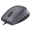 Аксессуары Philips Проводная Мышь SPK7327, 5 кноп., USB 2.0, 1600dpi, бесшумная, Чёрный