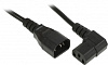 Шнур питания Hyperline PWC-IEC13A-IEC14-3.0-BK C13-С14 проводник.:3x1.0мм2 3м 10А (упак.:1шт) черный