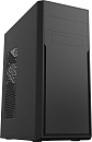 Корпус c блоком питания 500 Ватт/ Case Foxline FL-302-FZ500R ATX case, black, w/PSU 500W 12cm, w/2xUSB2.0, w/pwr cord, w/o FAN