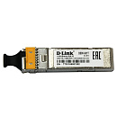 D-Link 331T/20KM/A1A WDM SFP-трансивер с 1 портом 1000Base-BX-D (Tx:1550 нм, Rx:1310 нм) для одномодового оптического кабеля (до 20 км, разъем Simplex