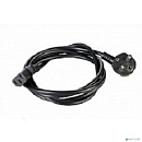 REM Шнур питания с заземл. IEC 60320 C13/EU-Schuko, 10А/250В (3x1,0), длина 3 м. (R-10-Cord-C13-S-3)