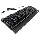 Гарнизон Клавиатура игровая GK-210G, USB, черный, 104 клавиши, подсветка Rainbow, кабель 1.5м