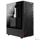 XPG VALOR AIR black / ATX / tempered glass / 4x 120mm black fans/front magnet filter/ VALORAIRMT-BKCWW