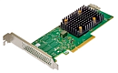 Broadcom/LSI 9500-16i SGL (05-50077-02) (PCIe v4 x8 LP) Tri-Mode SAS/SATA/NVMe 12G HBA, 16port(2*int SFF8654), 3816 IOC, RTL, 1 year