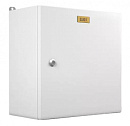 Шкаф электротехнический Elbox EMW-600.600.300-1-IP66 потол.пан. пан.основ. одноствор. настенный 600мм 600мм 300мм 285мм IP66 несъемн.бок.пан. серый ст