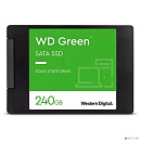 WD SSD GREEN 240Gb SATA3 2,5”/7мм WDS240G3G0A (аналог WDS240G2G0A), 1 year