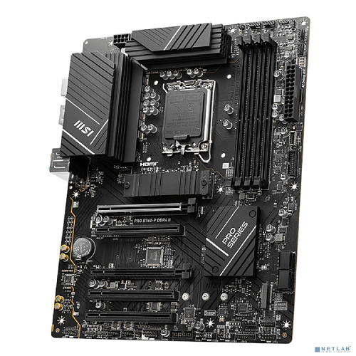 MSI PRO B760-P DDR4 II, LGA 1700, Intel B760, ATX, Ret