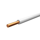 ККЗ Провод ПуВ нг LS 1х10 белый (100 метров)