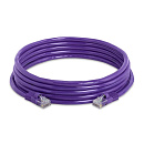 Патч-корд ACD-LPS6AZ-75P| Cat6a SSTP 26AWG 4Pair, CU, LSZH, Пурпурный, 7.5м