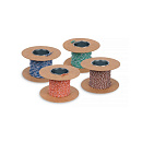 Cabeus UTP-1P-Cat.5e-SOLID-CROSS-100-BR (Jumper Wire) Кроссировочная витая пара, неэкранированная U/UTP, категория 5e, 1 пара (24 AWG), одножильный (s