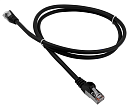 Патч-корд LANMASTER LSZH FTP кат.5e, 2.0 м, черный