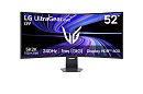 Монитор LG 52" 52G930B-B, 5120x2160, VA, 240Hz, HDMIx2+DP+USB,HAS Pivot Swivel, black Ex.