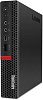 ПК Lenovo ThinkCentre Tiny M720q slim i3 8100T (3.1)/8Gb/SSD256Gb/UHDG 630/Windows 10 Professional 64/GbitEth/WiFi/BT/65W/клавиатура/мышь/черный