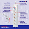Сетевой фильтр Ippon BK-6-EU-1.8-10-W 1.8м (6 розеток) белый (коробка)