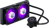 Система охлаждения/ Cooler Master MasterLiquid ML240L V2 RGB (210W, 240mm, RGB, fans: 2x120mm/62CFM/27dBa/1800rpm, 1700/1200/115X/2066/2011-V3/2011