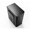 Корпус CBR PCC-MATX-MX10-400W2 mATX Minitower MX10, c БП PSU-ATX400-08EC (400W/80mm), 2*USB 2.0, HD Audio+Mic, Black