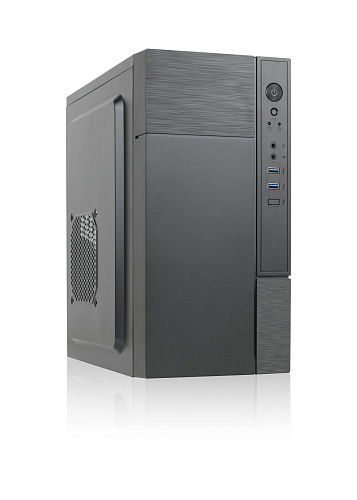 Корпус с блоком питания 450Вт./ Case Forza mATX case, black, w/PSU 450W 12cm, w/2xUSB3.0, w/pwr cord, w/o FAN