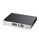 Коммутатор ZYXEL Nebula NSW100-10P с управлением в облаке, 8xGE PoE+, 2xCombo (SFP/RJ-45), бюджет PoE 180Вт