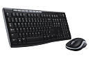 Клавиатура+мышь Logitech Wireless Desktop MK270 (Keybord&mouse), Black, Rus/Eng, [920-004518]