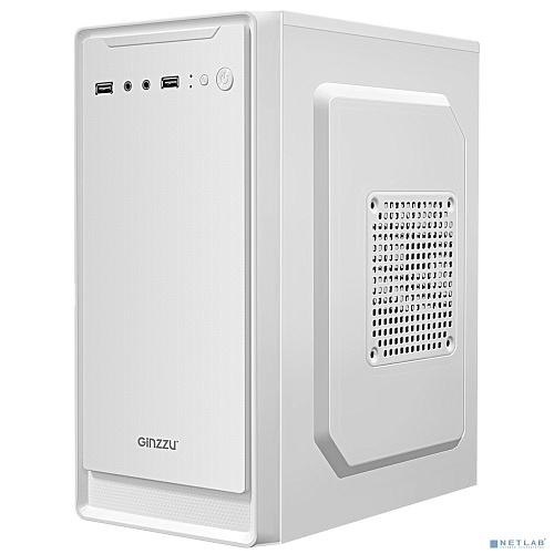 Ginzzu B185 White 2*USB 2.0,AU