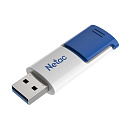 Netac USB Drive 64GB U182 Blue USB3.0,retractable [NT03U182N-064G-30BL]