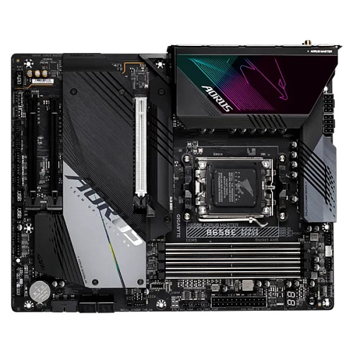 Материнская плата GIGABYTE B650E AORUS MASTER, AM5, B650, 4*DDR5, 4*SATA, 4*M.2, 8*USB 3.2, 4*USB 2.0, Type-C, 3*PCIx16, HDMI, ATX