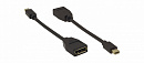 Переходник Mini DisplayPort [99-97200007] Kramer Electronics [ADC-MDP/DPF] вилка на DisplayPort розетку