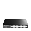 Коммутатор CUDY Коммутатор/ 24-Port Gigabit Switch, 24 Gigabit RJ45 Ports, IGMP Snooping, Loop Detection/Prevention, 802.1p/DSCP QoS, Switch/VLAN/Extend working mode