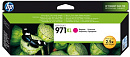 Картридж Cartridge HP 971XL для Officejet Pro X476dw/X576dw/X451dw/X551dw, пурпурный (6 600 стр.) (закончилась гарантия HP)