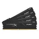 Модуль памяти KINGSTON Fury Gaming DDR4 Общий объём памяти 16Гб Module capacity 4Гб Количество 4 3000 МГц Множитель частоты шины 15 1.35 В черный HX43