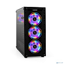 Exegate EX294978RUS Корпус Miditower ExeGate i3 BASE-NPX600 (ATX, БП 600NPX с вент. 12 см, с окном, 1*USB+1*USB3.0, аудио, 4 вент. 12см с RGB подсветк