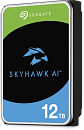 Жесткий диск Seagate SkyHawk AI HDD 3.5" SATA 12Tb, 7200 rpm, 512Mb buffer, 512e, ST12000VE003, 1 year