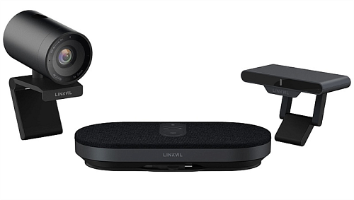 Конференц система LINKVIL CA400 All-in-one решение для ВКС: MS10+RC10+CM70; 4K UHD One-click Screen-sharing, Wireless HDMI and camera support, Auto-fr