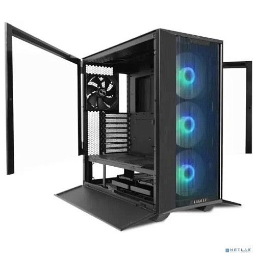 Корпус Lian-Li Lancool III RGB черный без БП ATX 10x120mm 3x140mm 2xUSB3.0 audio bott PSU