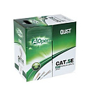 Aopen Кабель CU UTP 4 пары кат. 5e (бухта 305м) , медный Aopen/Qust <ANC504-44CU>