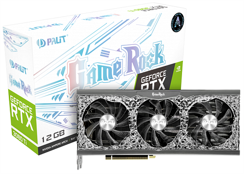 PALIT NED308T019KB-1020G GeForce RTX 3080 Ti GameRock GDDR6X 12Gb 1365/19000 HDMI, DP