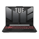 Ноутбук/ ASUS TUF A15 FA507NU-LP141 15.6"(1920x1080 (матовый, 144Hz) IPS)/AMD Ryzen 5 7535HS(3.3Ghz)/16384Mb/512PCISSDGb/noDVD/Ext:nVidia GeForce