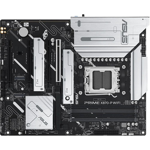 Материнская плата ASUS PRIME X870-P WIFI AM5 ATX 4xDDR5 4xPCIEx16 4xM.2 2xUSB-C HDMI 2.5GLAN Wi-Fi 7