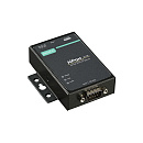 1-портовый преобразователь RS-232 в Ethernet с расширенным диапазоном температур