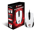 Мышка USB OPTICAL GAMING CLUTCH GM40 WHITE MSI