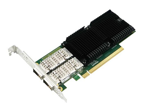 Сетевая карта LR-LINK Сетевой адаптер PCIE 100GB 16QSFP28 LRES1014PF-2QSFP28