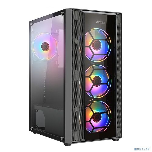 Ginzzu CL270 FAN FRGB*4 12LC4
