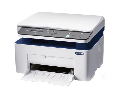 МФУ XEROX WC 3025BI (A4, Laser, P/C/S, 20ppm, max 15K pages per month, 128MB, GDI, USB, Wi-Fi)