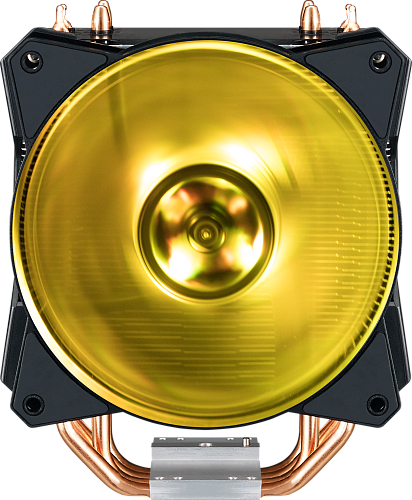 Кулер для процессора/ Cooler Master MasterAir MA410P (150W, 4-pin, 158.5mm, tower, Al/Cu, RGB, fans: 1x120mm/66.7CFM/30dBA/2000rpm, 1200/115X/2066