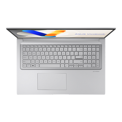 ASUS Vivobook 17 X1704VA-AU397 Core i5-1335U /DDR4 16GB/1TB M.2 SSD /17.3" FHD IPS (1920 x 1080)/No OS/Cool Silver/2,1Kg/RU_EN_Keyboard