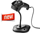Сканер штрихкодов Zebra DS2208-SR BLACK USB KIT Комплект с подставкой: DS2208-SR00007ZZWW SCANNER, CBA-U21-S07ZBR SHIELDED USB CABLE, 20-71043-04R STA