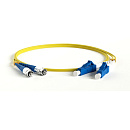 Hyperline FC-D2-9-FC/­UR-LC/­UR-H-15M-LSZH-YL Патч-корд волоконно-оптический (шнур) SM 9/­125 (OS2), FC/­UPC-LC/­UPC, 2.0 мм, duplex, LSZH, 15 м